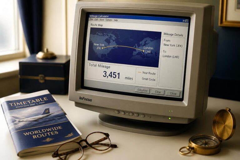 The Mileage Calculator Returns: A WebFlyer Original Comes Back Online
